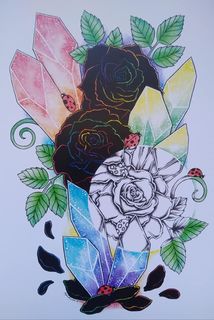 Ladybirds and Roses