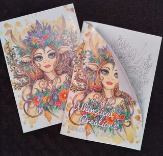 Whimsical Creations Colouring Book