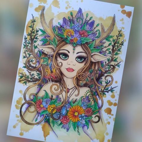 Amethyst Enchantress artwork