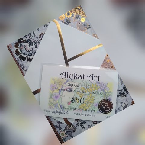 Alykat Art Gift Card