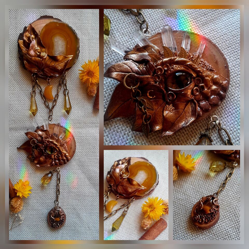 CELESTIAL AUTUMN DRAGON WALL HANGING