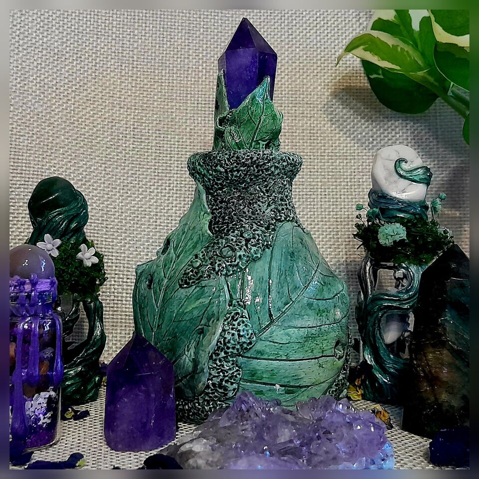 LEAFY POTION BOTTLE